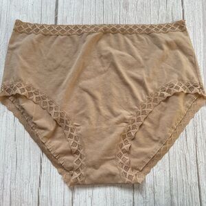 New Women's NATORI 755058  Full Brief Panty Size XL